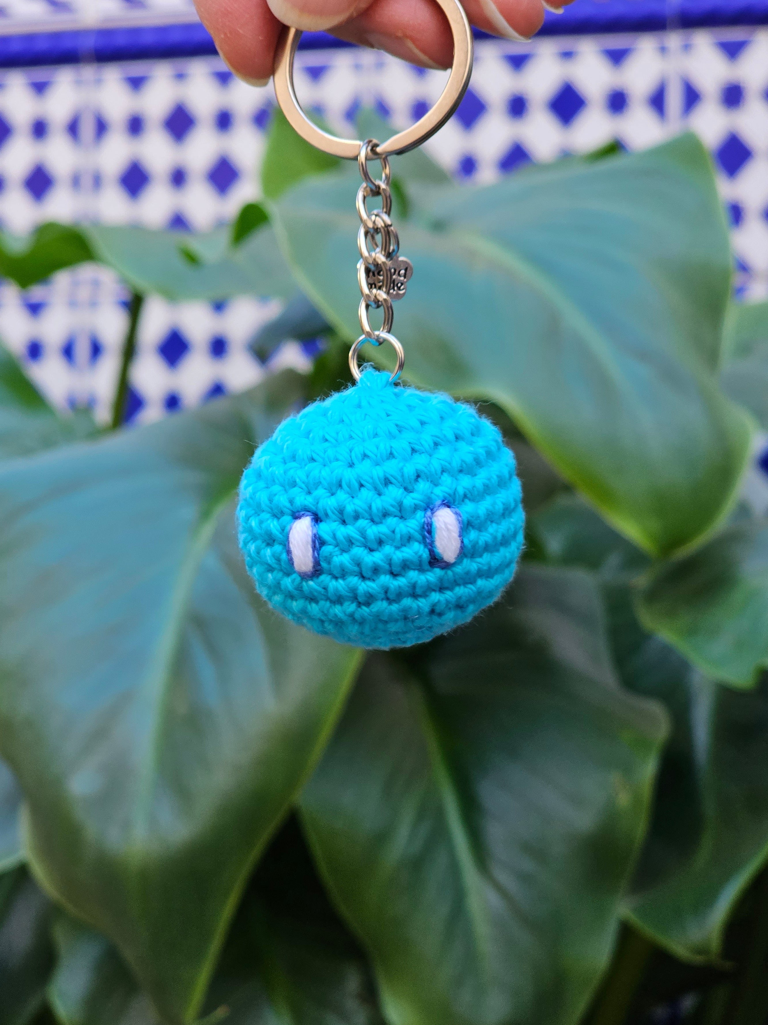 Llavero blandiblú de agua