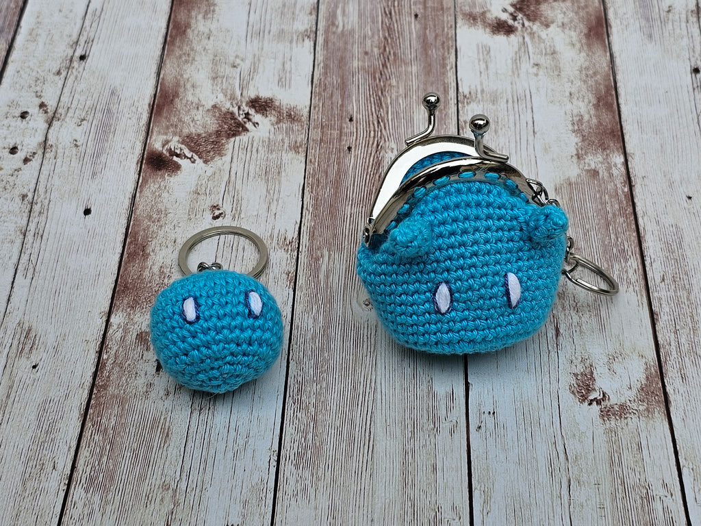 Pack monedero y llavero blandiblú de agua