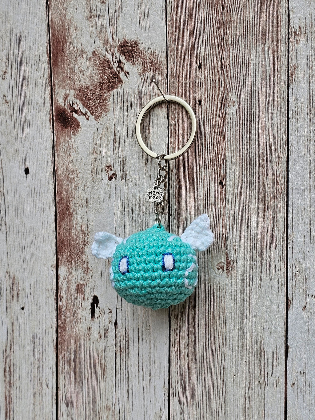 Llavero blandiblú de viento