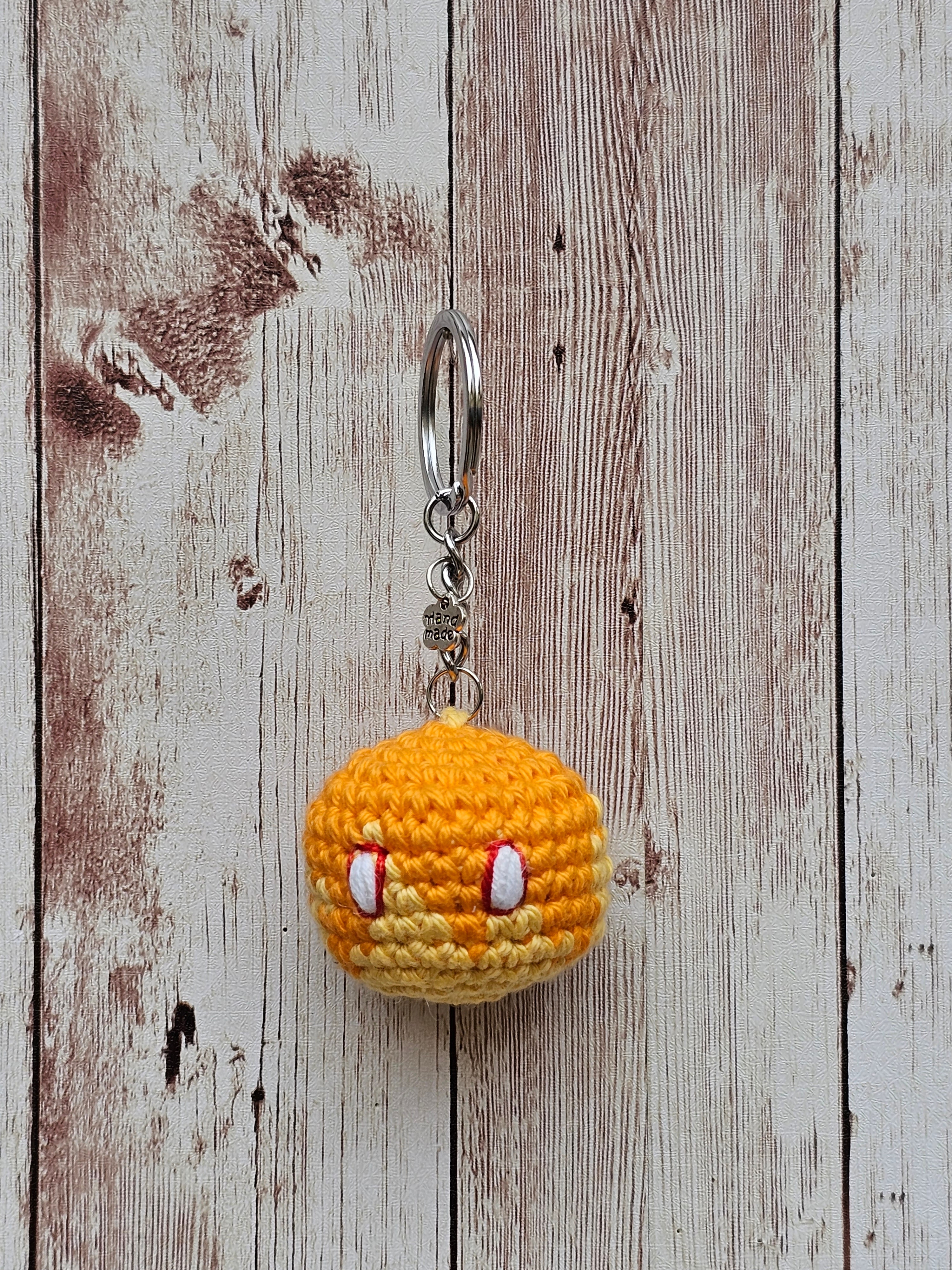 Llavero blandiblú de fuego