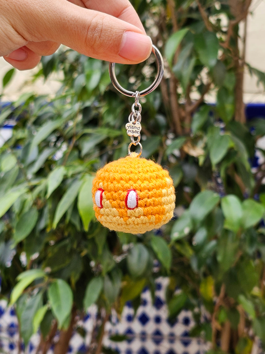 Llavero blandiblú de fuego