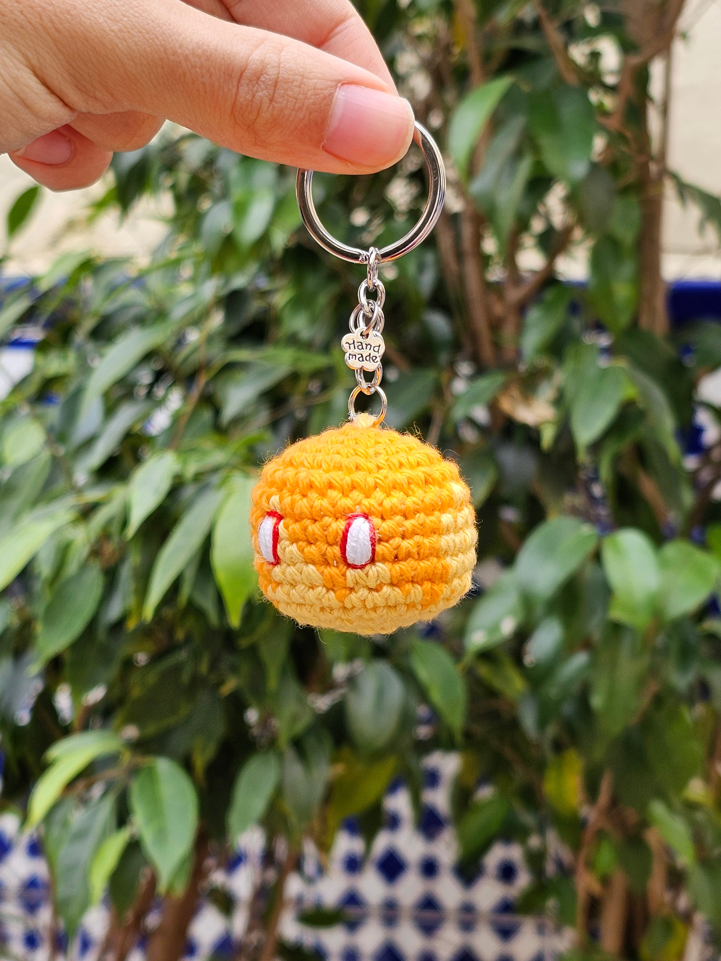 Llavero blandiblú de fuego