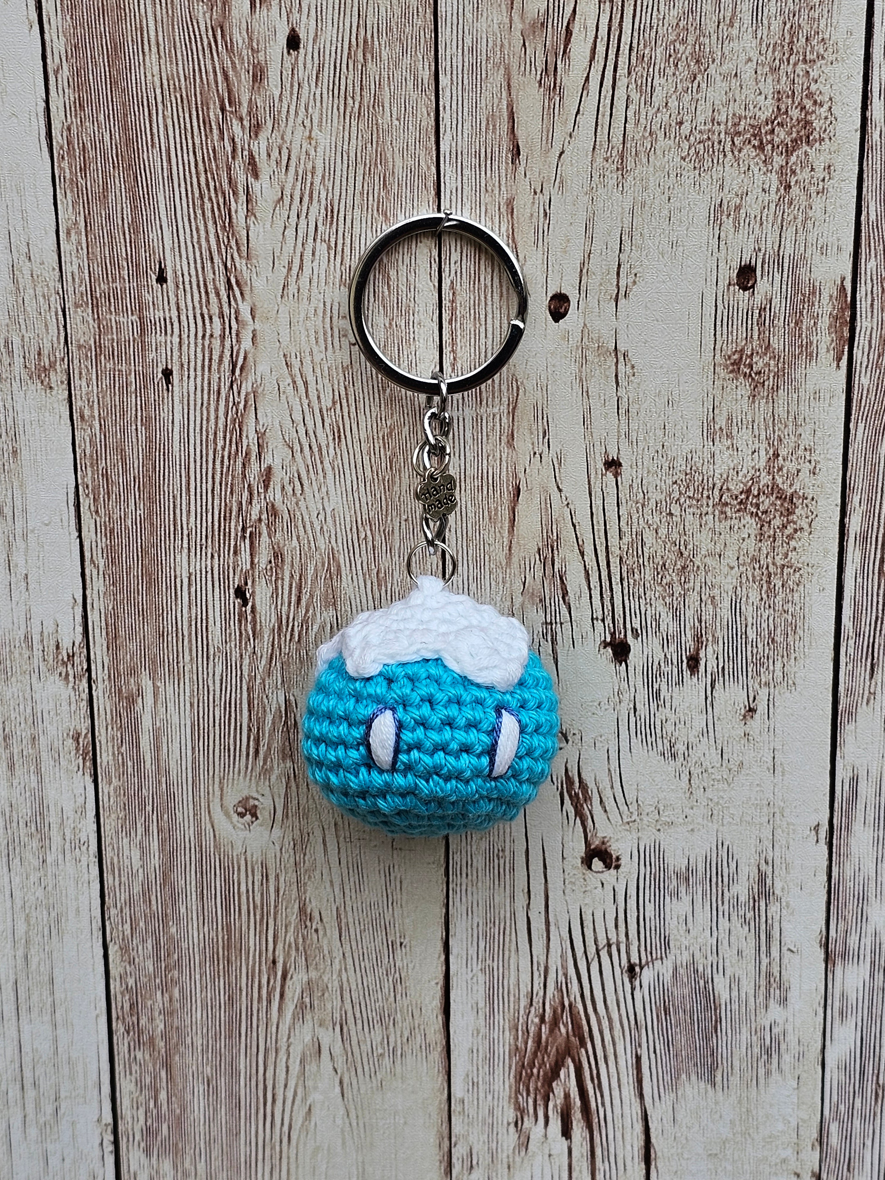 Llavero blandiblú de hielo