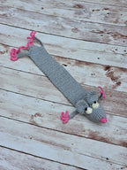 Marcapáginas ratón gris