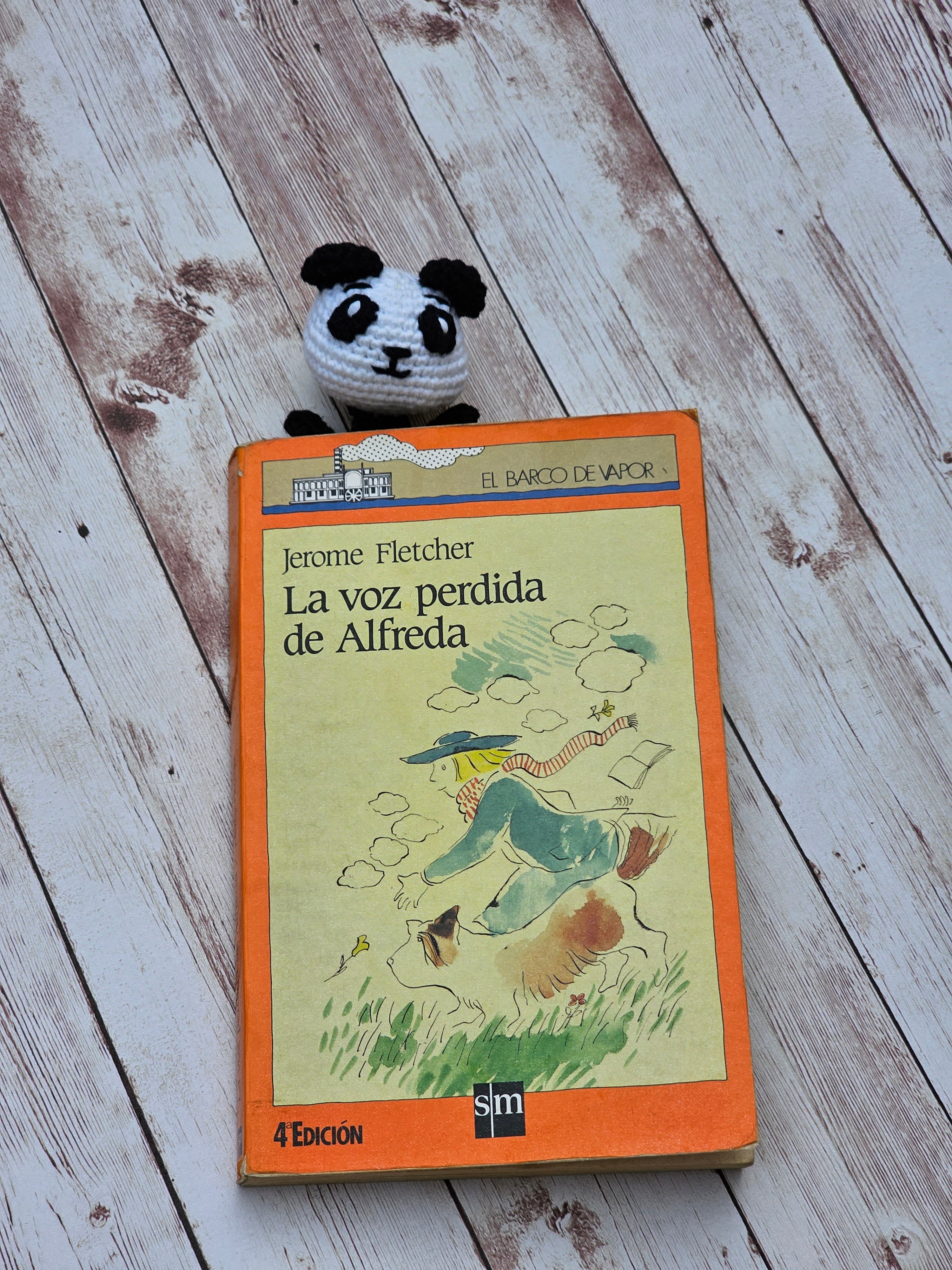 Marcapáginas panda