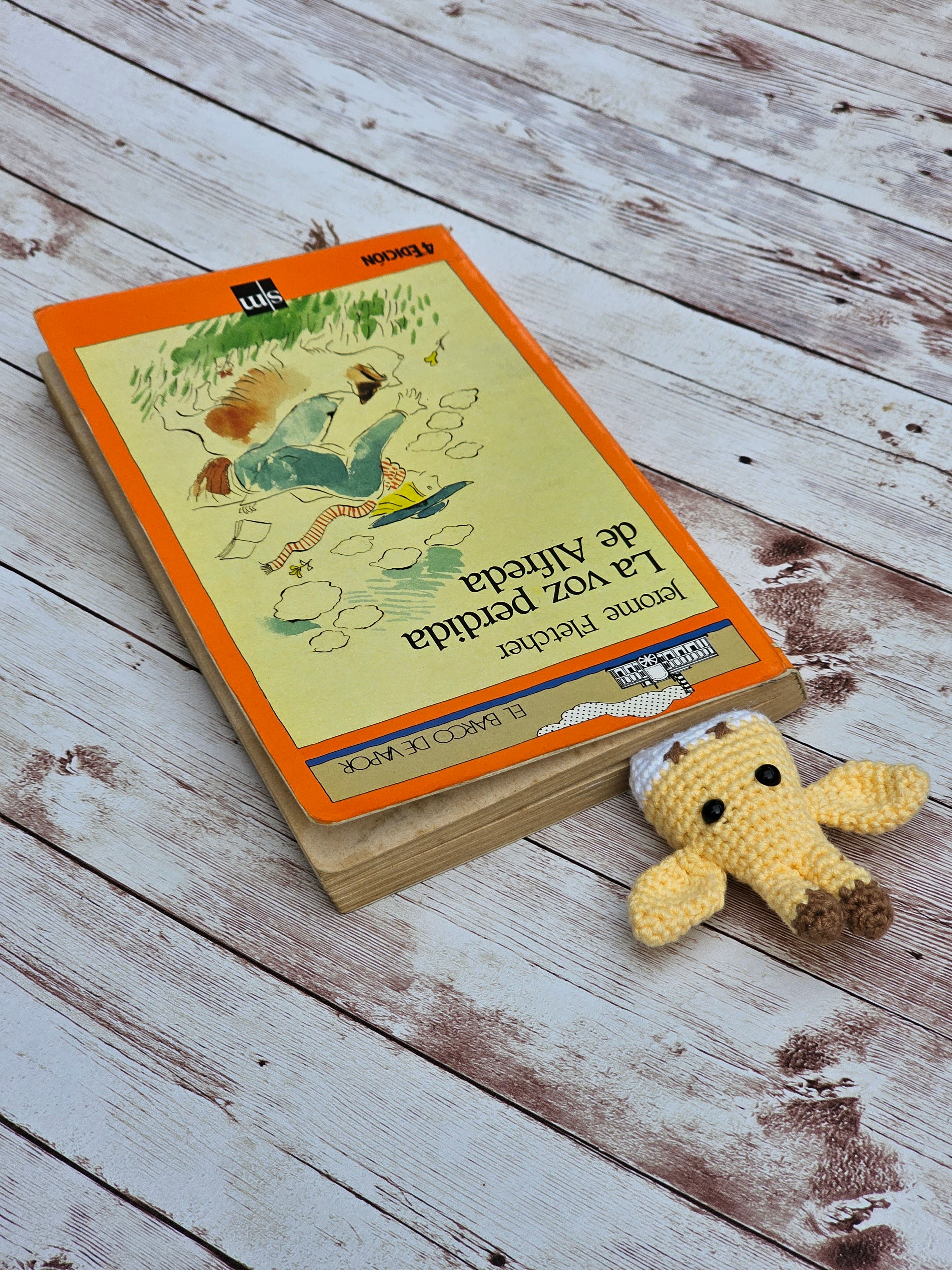 Marcapáginas jirafa