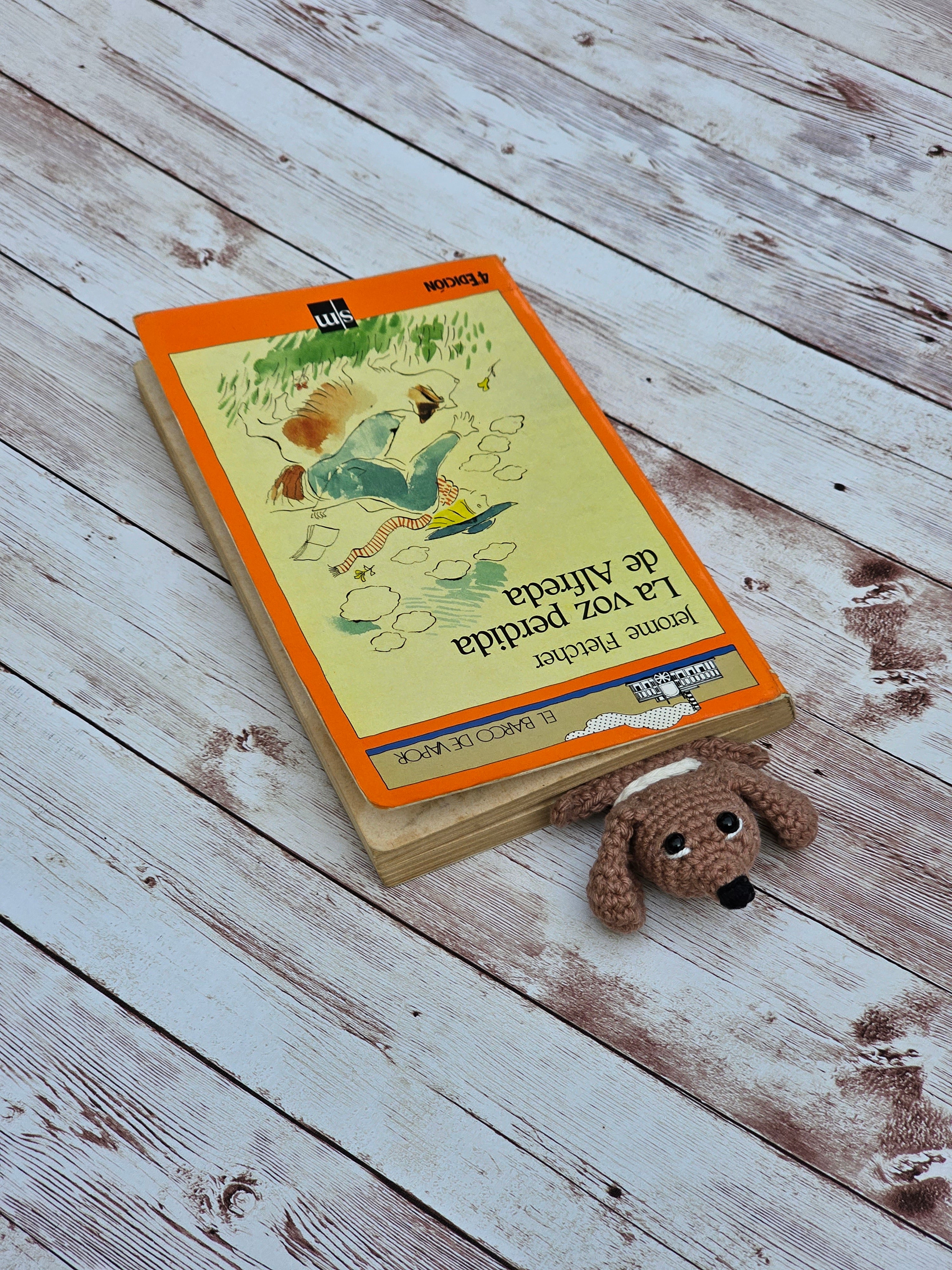 Marcapáginas perrito