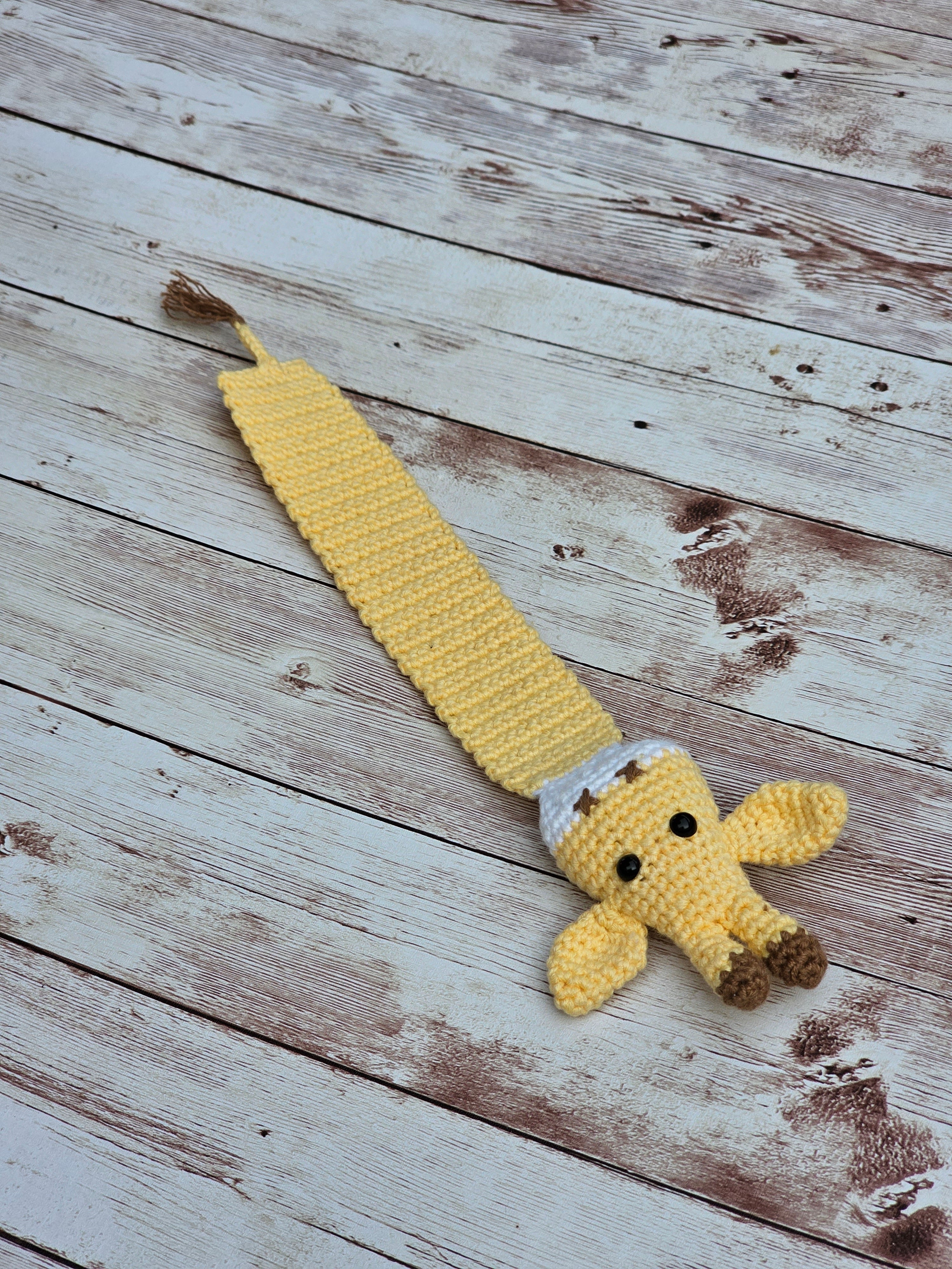 Marcapáginas jirafa