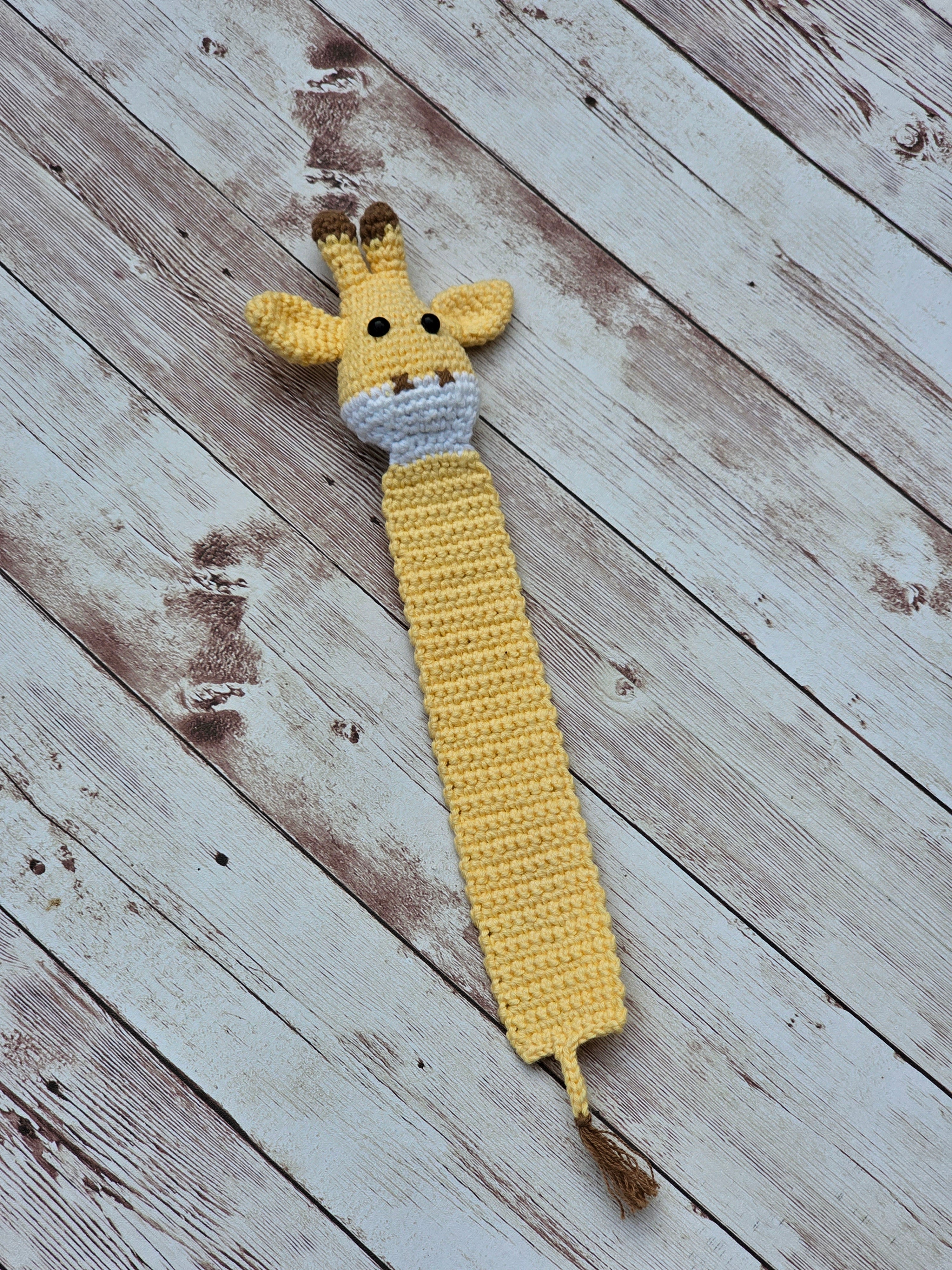 Marcapáginas jirafa