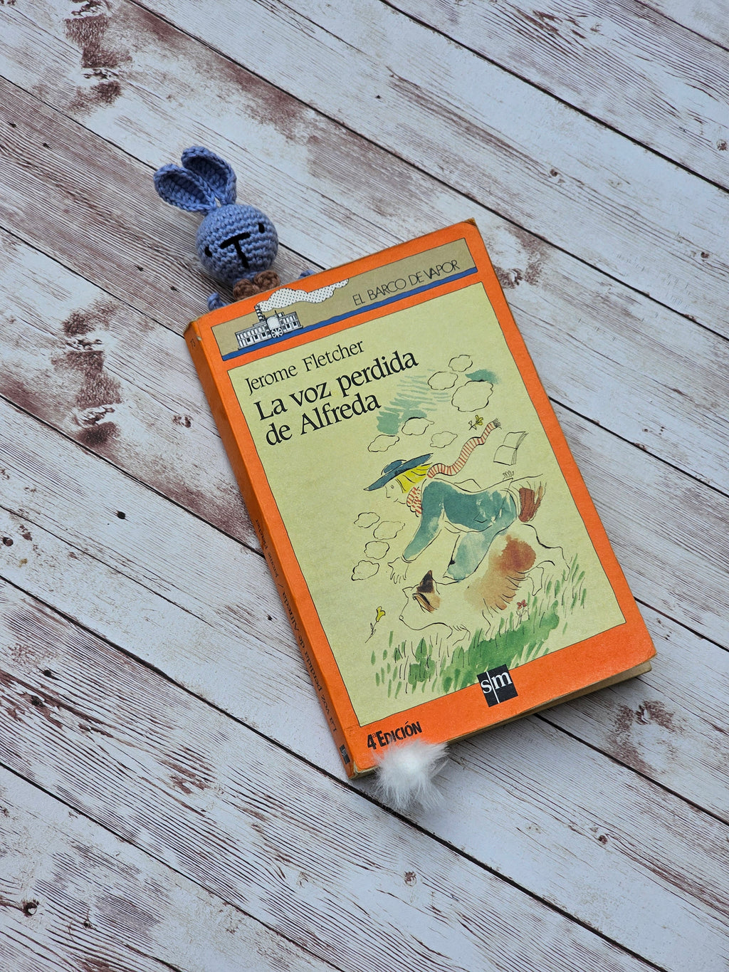 Marcapáginas conejito