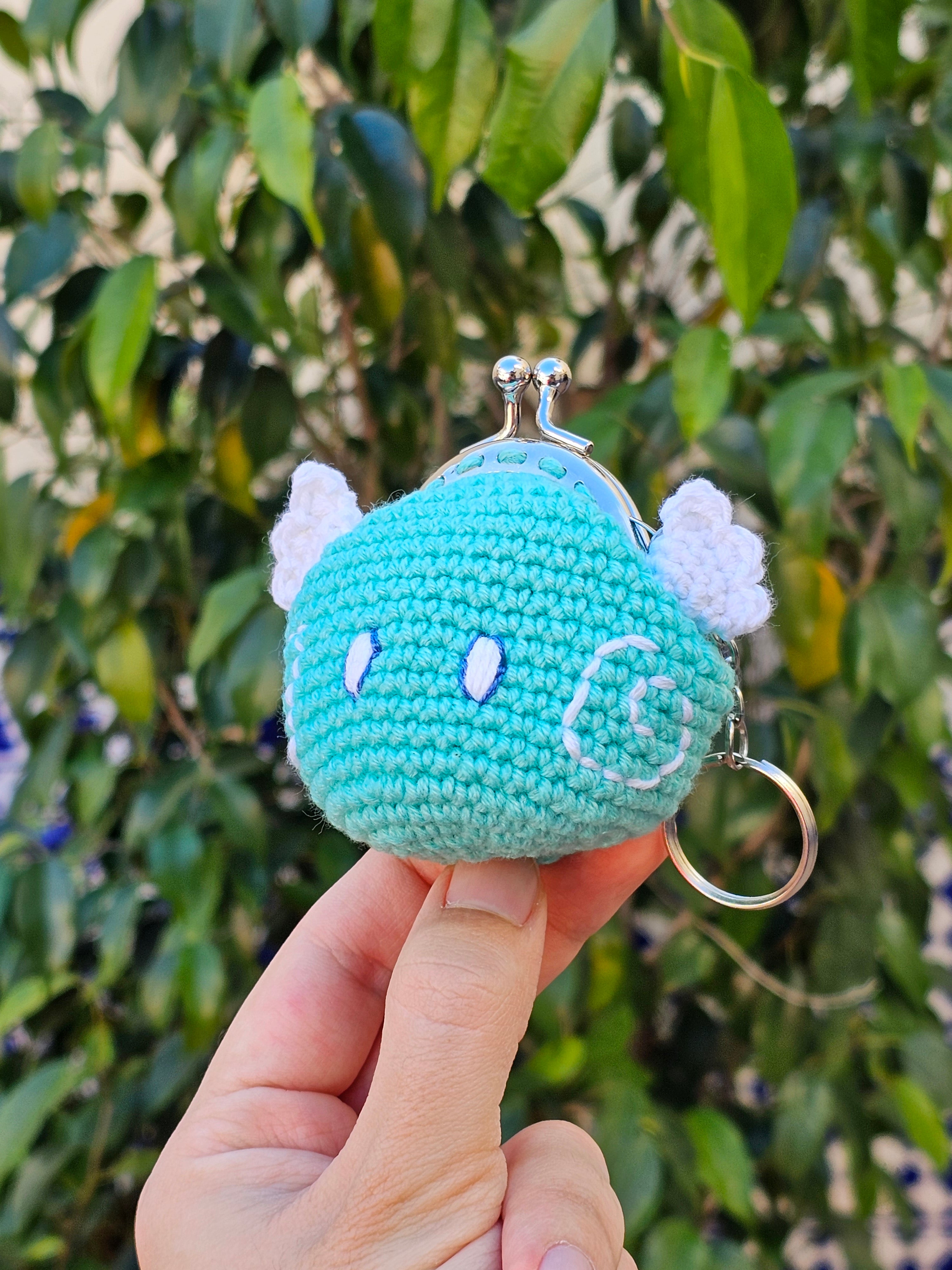 Monedero blandiblú de viento