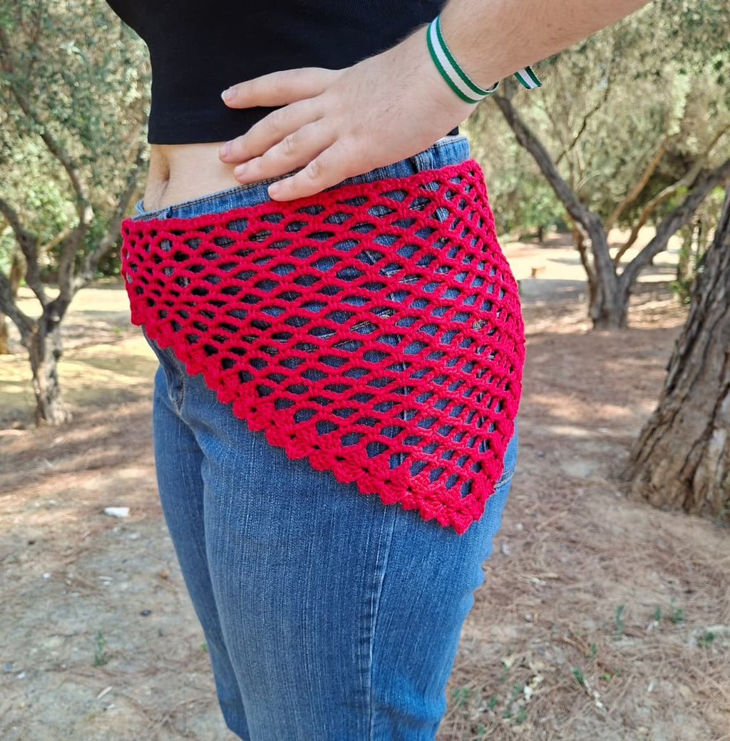 Bandana de cintura tipo red